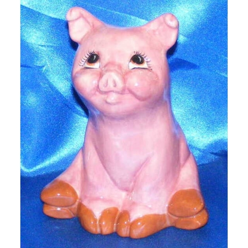 Plaster Molds - Sitting Piggy (Bank)